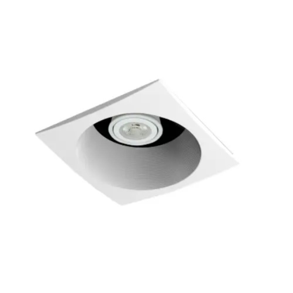 Aero Pure Fans TRM80 - QVL LNS Optional Square Grille with Lens Cover for AP80/100 QVL Fans in White